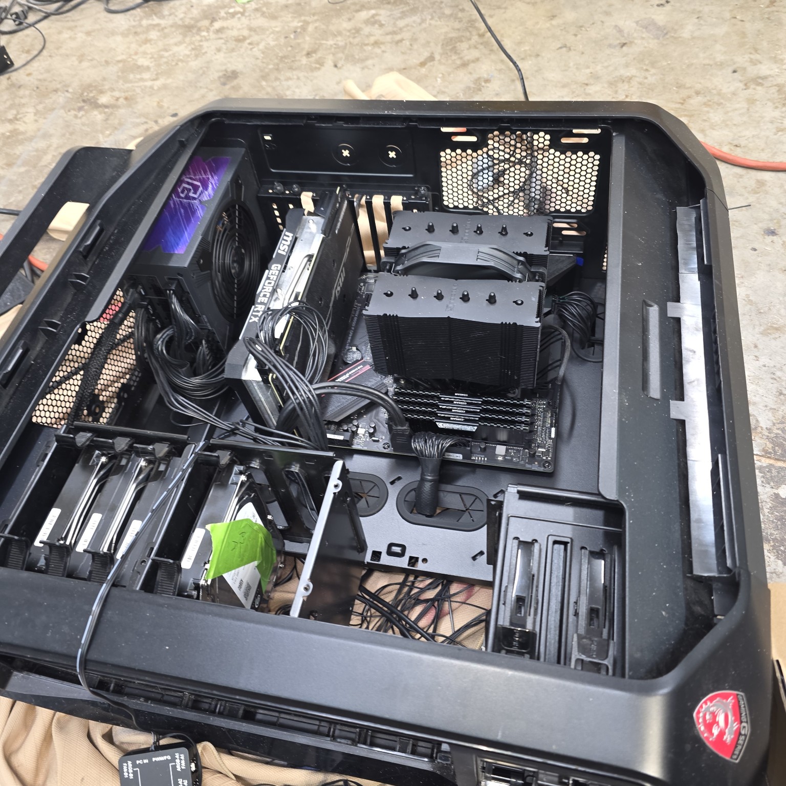 Custom PC case build